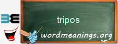 WordMeaning blackboard for tripos